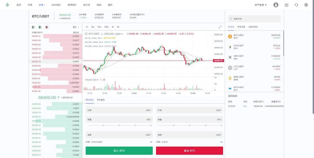 Web3交易所 - 后台数据管理界面3
