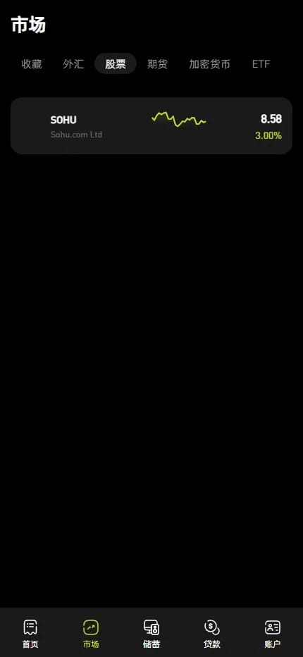 综合交易所 - 行情现货列表
