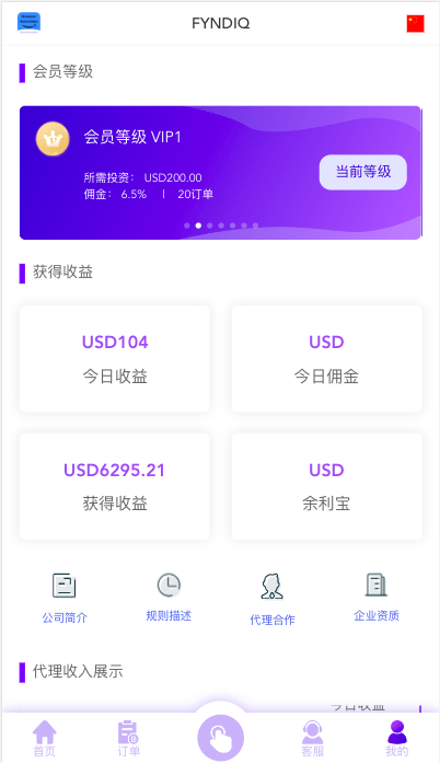 海外抢单商城 - 会员等级与收益