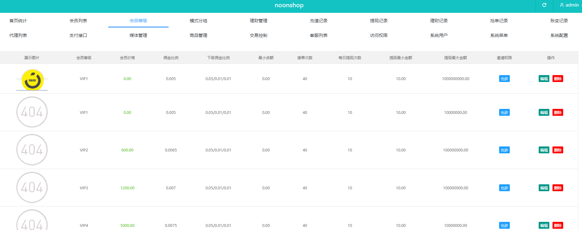 海外抢单系统 - 后台管理4