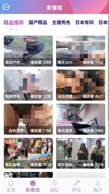 空降选妃任务系统 - 影像馆分类