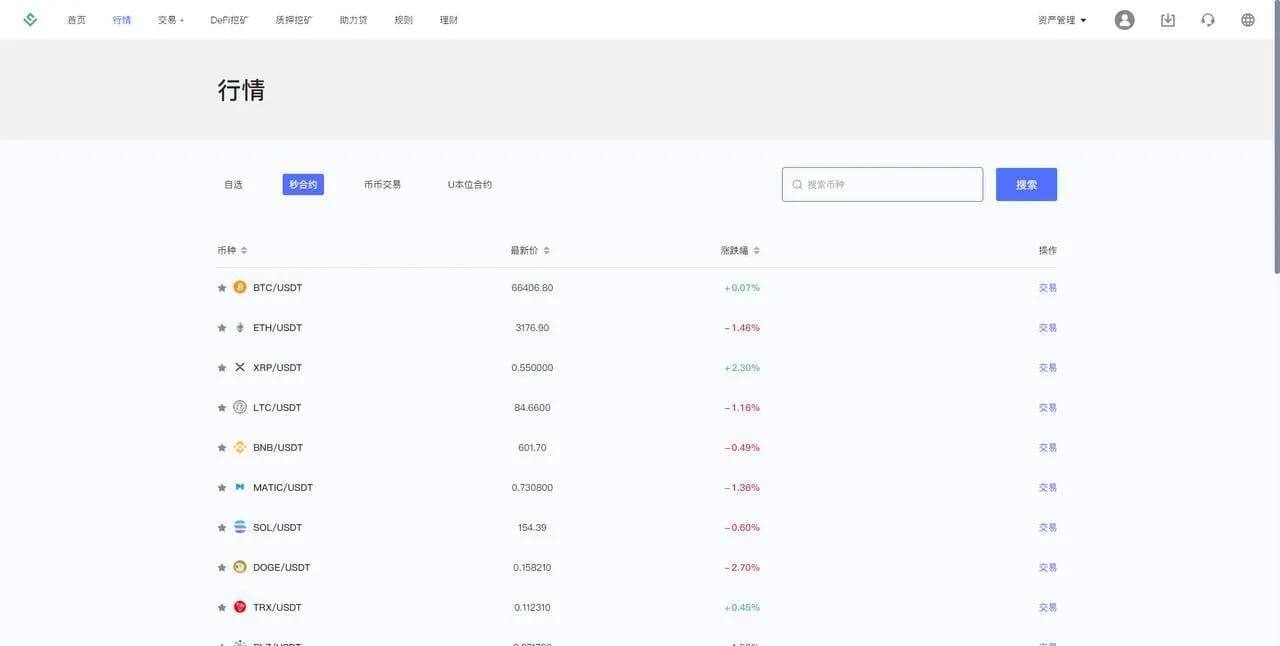 Web3交易所 - 后台用户管理