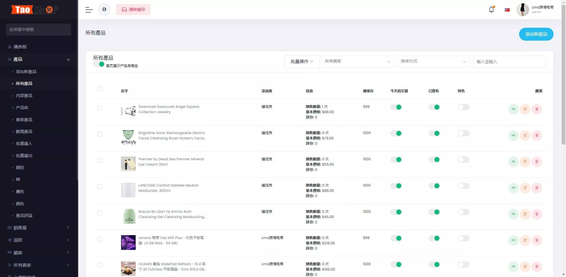 多商户跨境商城 - 后台登录页