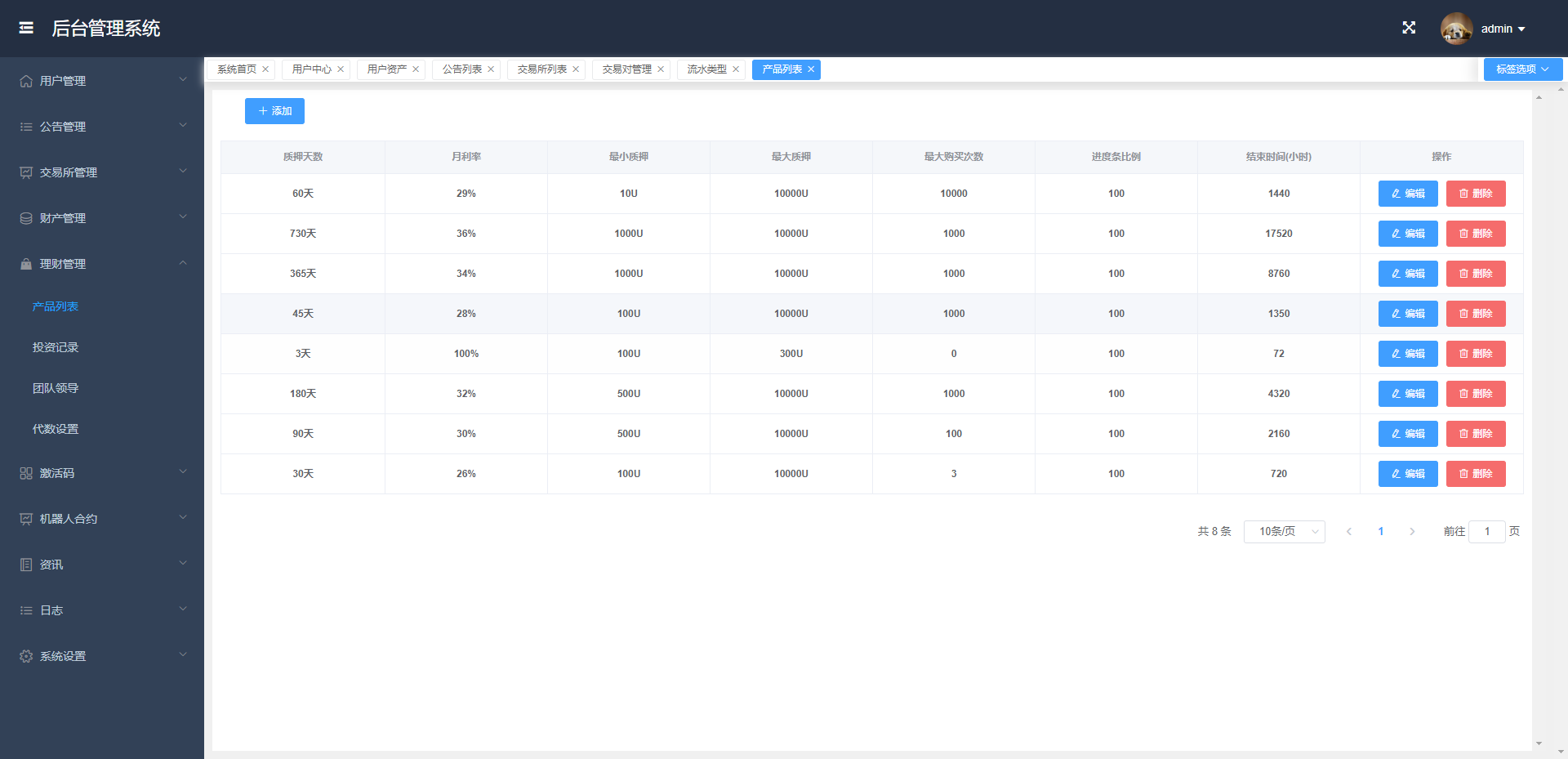 全新多语言虚拟币量化搬砖理财交易系统uni+java开源版