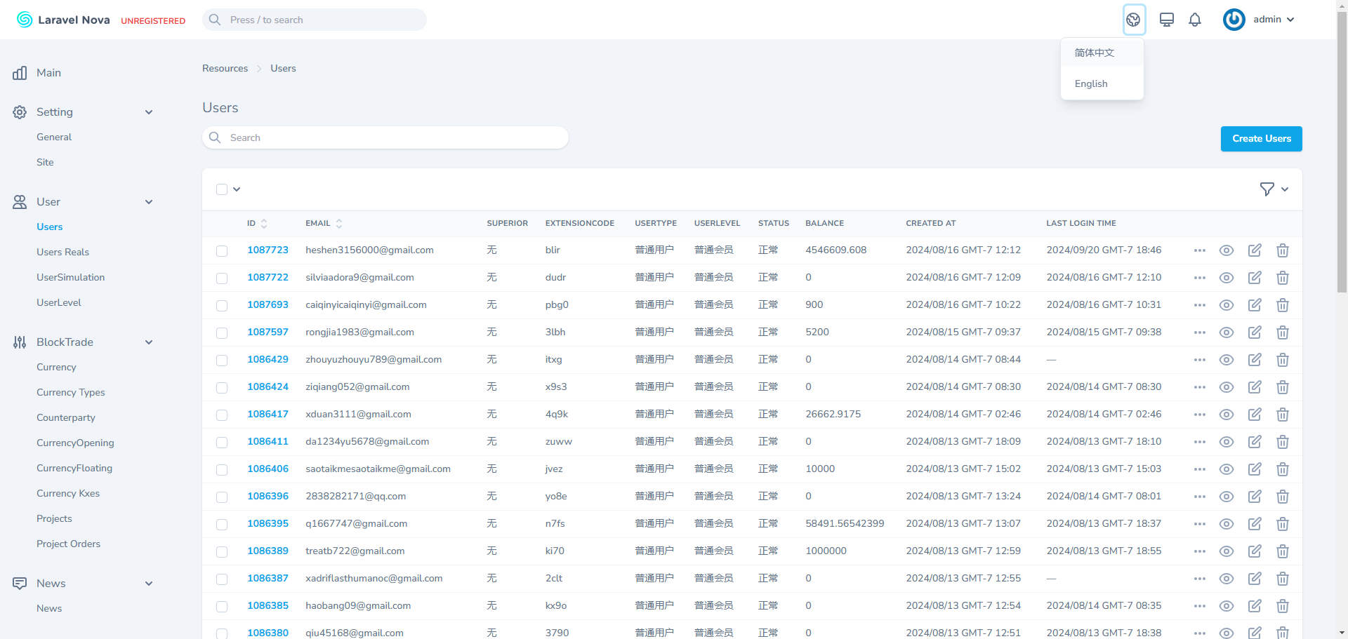 fx7/st5全新二开综合虚拟币外汇交易所开源代码