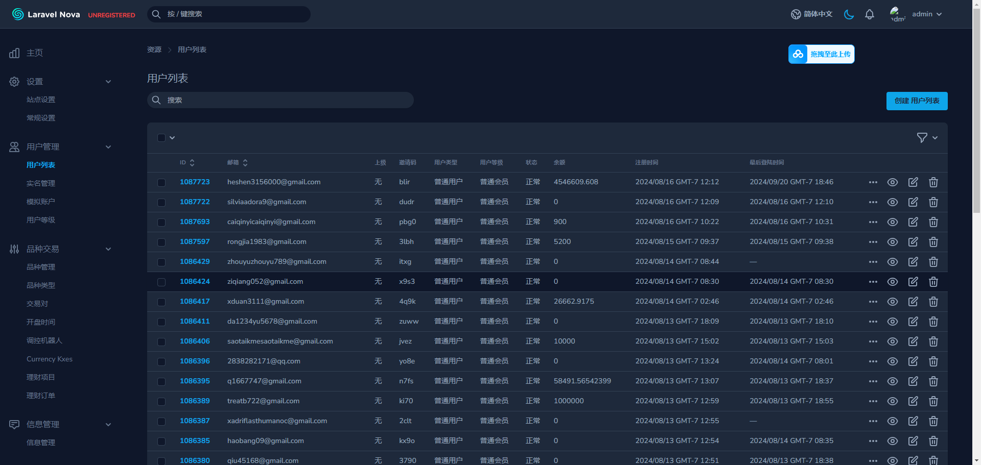 fx7/st5全新二开综合虚拟币外汇交易所开源代码