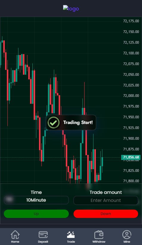 海外英文版虚拟币微交易/秒合约开源系统源码