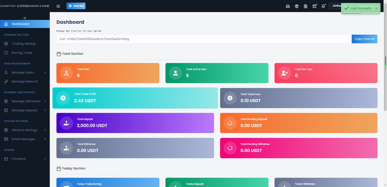 海外英文版虚拟币微交易/秒合约开源系统源码