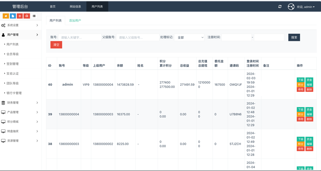 Watee万腾华利股票债券投资理财源码/国内国际证券市场委托/投资收益计算+万利宝借贷/前端uniapp后端PHP
