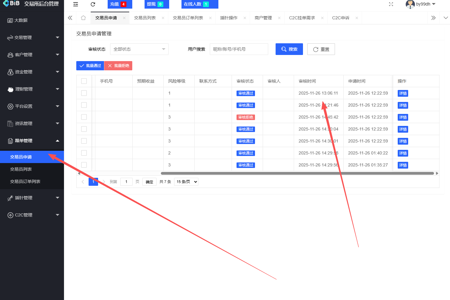 新增dapp登陆/跟单交易所/C2C/现货/杠杆合约/期权秒合约/挖矿理财/申购/插针/交易所源码