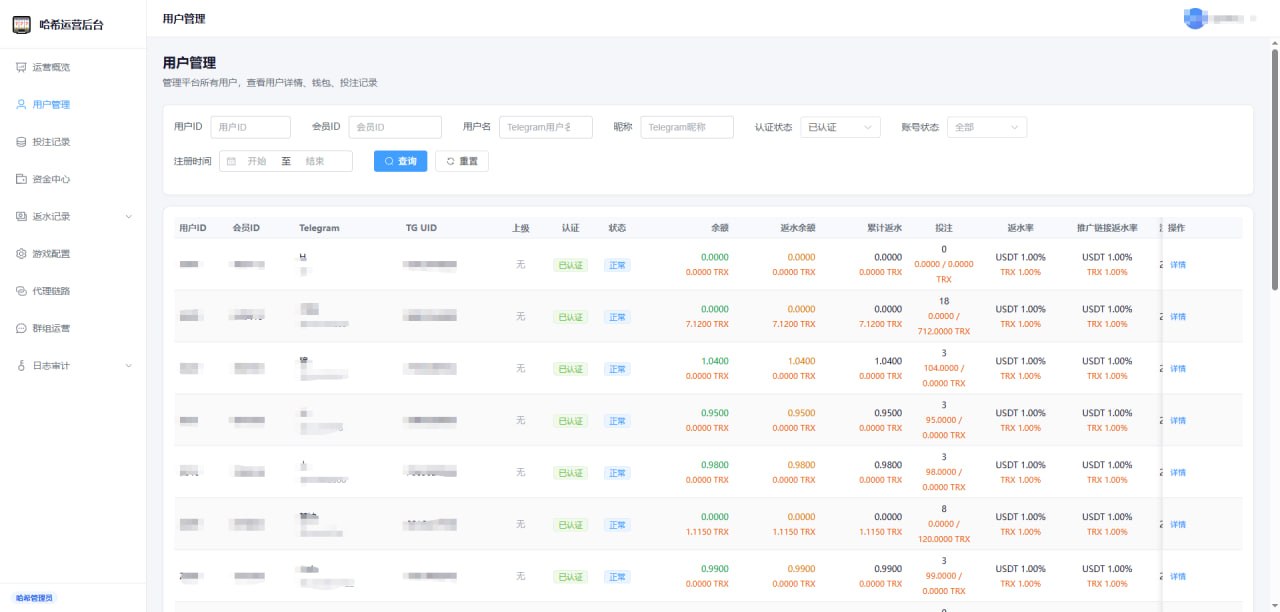 【全开源】最新TG区块链哈希竞猜机器人源码：Java后端+Vue3后台 / 3秒自动返奖