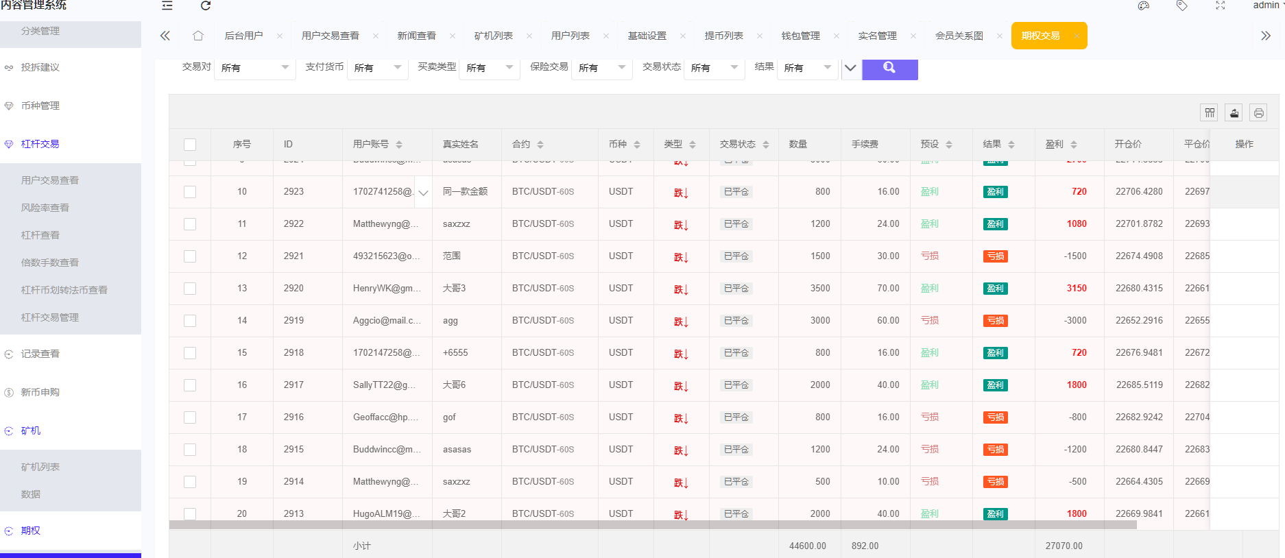 PNYX多语言交易所/前端vue纯源码/合约交易+期权交易+币币交易+杠杆交易+矿机+锁仓挖矿+新币申购+NFT盲盒+双币理财