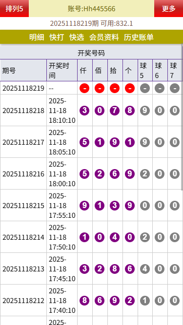 最新修复海南幸运五星彩/七星彩源码+php支持小票打印+支持选择线路+取消五星彩/七星彩中奖