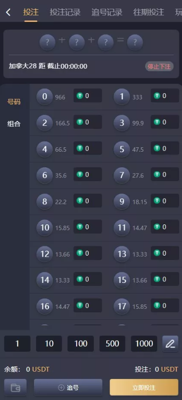 多语言加拿大28源码|飞六美金盘|多玩法追号|前端vue纯源码|后端Java-猫源码