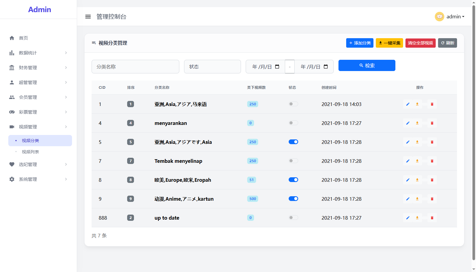 首发海外多语言空降约炮任务系统+系统彩+带预设控制+前端vue后端tinkphp+全开源支持二开