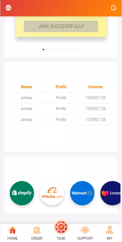 新UI多语言抢单刷单系统/海外刷单源码+订单自动匹配系统