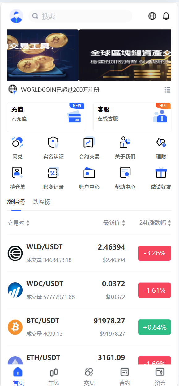 海外运营级数字货币交易所源码｜Java 后端 + Vue 前端｜支持代理、永续合约、多语言-猫源码