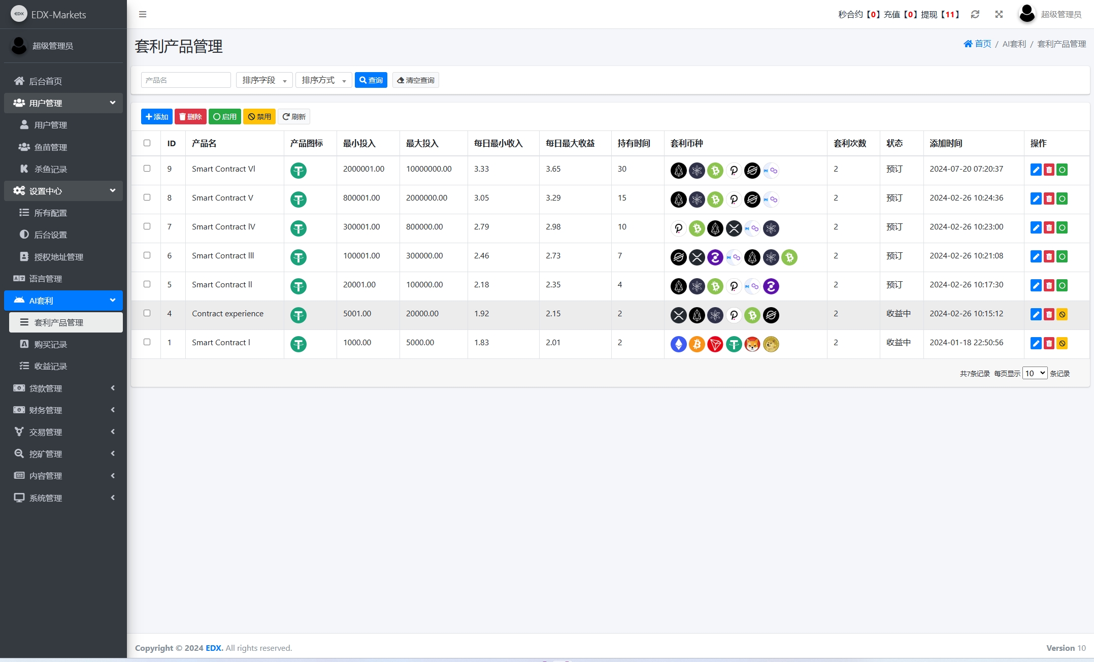 海外DAPP交易所/虚拟币/外汇黄金交易/借贷/质押