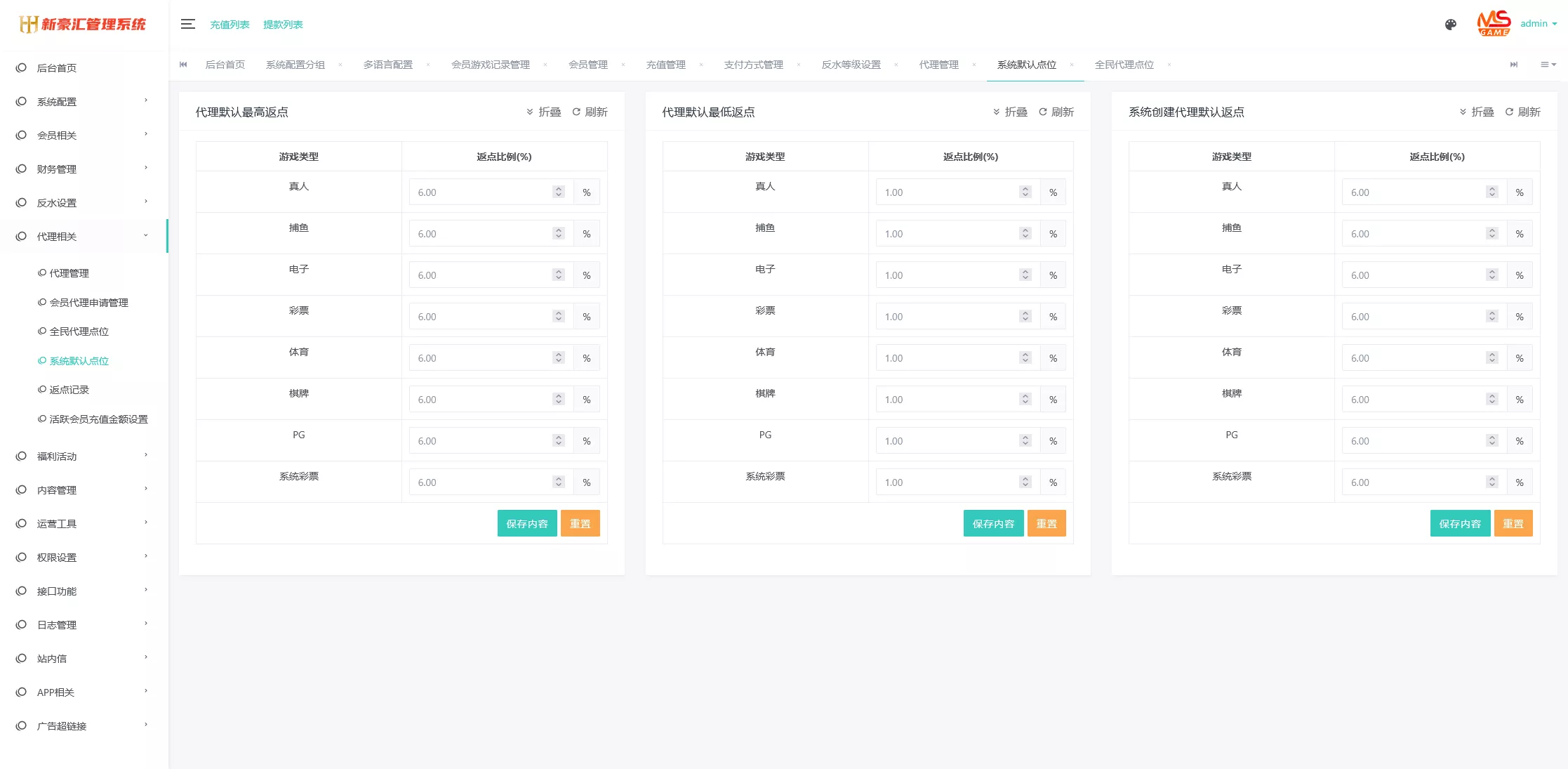 【美盛游戏二开UI】综合盘包网源码
