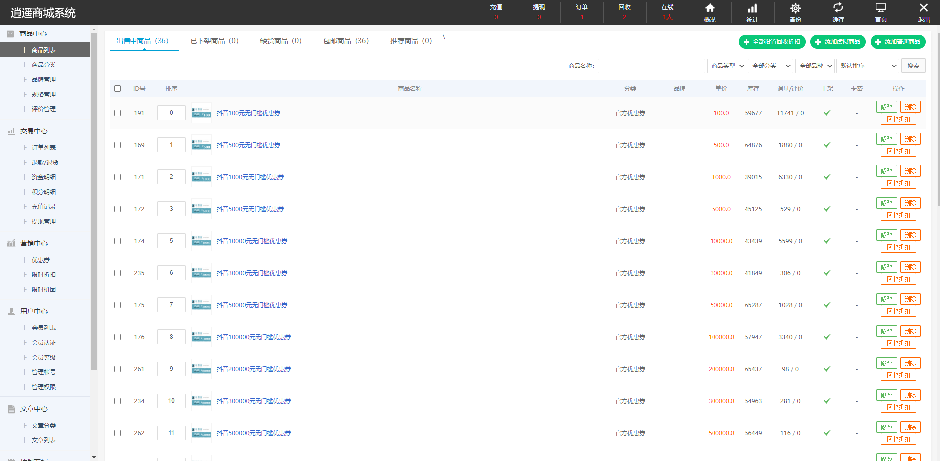 定制多语言版抖音卷系统/全新UI/抖音电商卷抢购回收/抖音电商投资理财/支持全球各个国家语言切换
