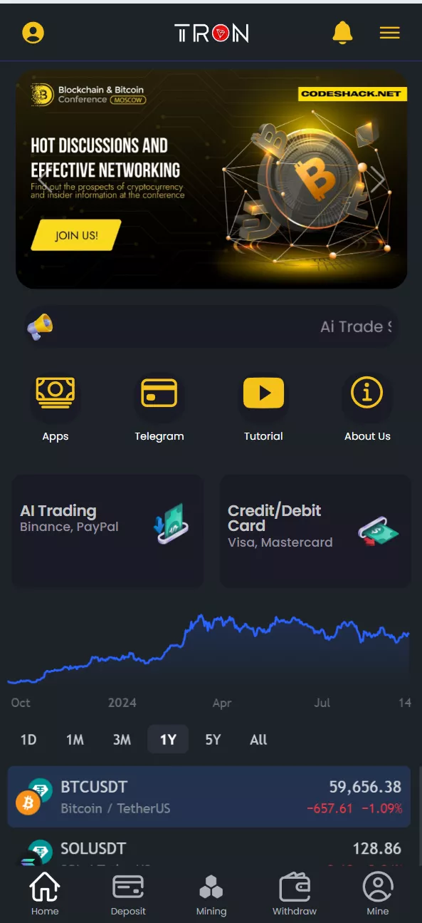 海外TRON区块链人工智能ai投资理财系统源码-猫源码