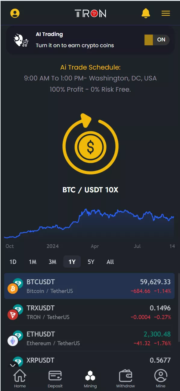 海外TRON区块链人工智能ai投资理财系统源码