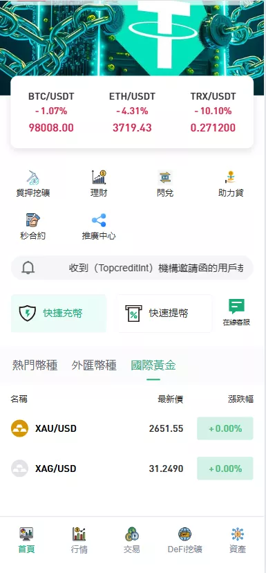 【多语言交易所源码】手机端uniapp电脑端vue+支持秒合约+币币+国际黄金+U本位合约+DeFi挖+盗u无提示+可开关盗u功能