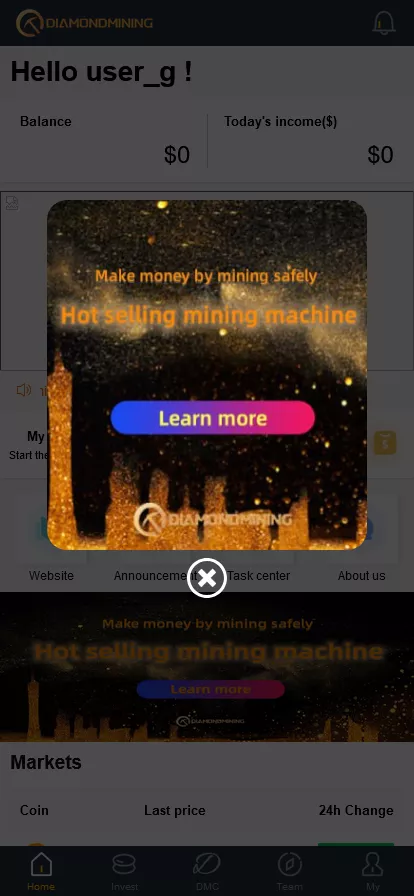 【海外多语言区块链DEFI项目】java开源代码+前端vue+团队任务+矿机+理财DMC质押