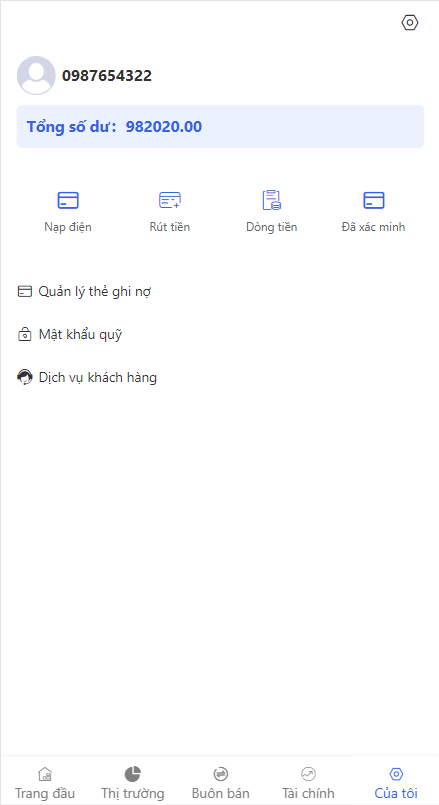 越南股票系统/海外股票基金投资系统/股票投资购买源码