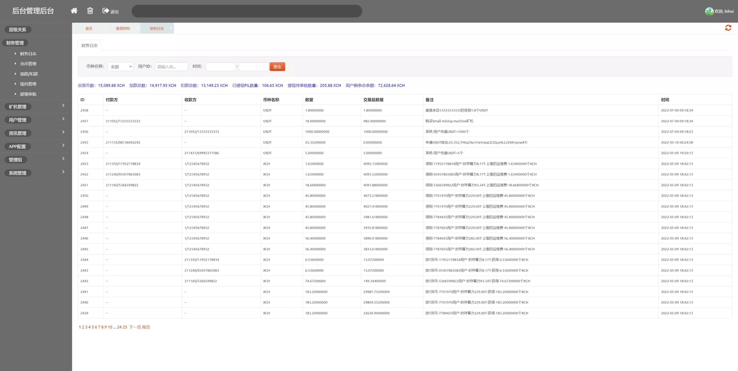 【全新二开海外版奇亚矿机系统】usdt云矿机+云算力矿机